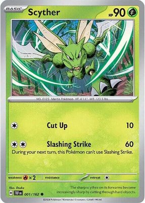 Scyther, Temporal Forces