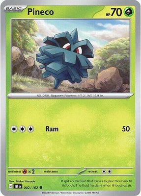 Pineco, Temporal Forces