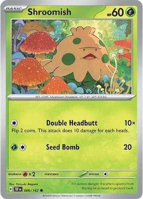 Shroomish, Temporal Forces