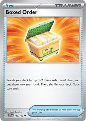 Boxed Order, Temporal Forces