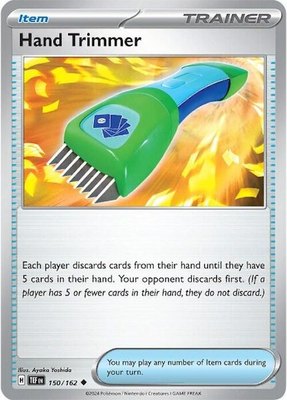 Hand Trimmer, Temporal Forces