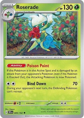 Roserade, Temporal Forces