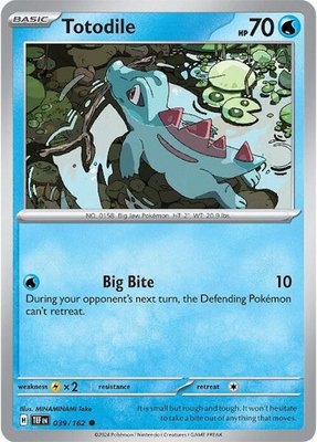 Totodile, Temporal Forces