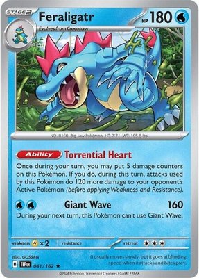 Feraligatr, Temporal Forces
