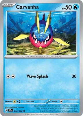 Carvanha, Temporal Forces