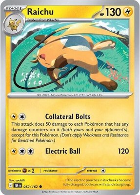 Raichu, Temporal Forces