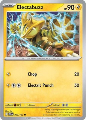 Electabuzz, Temporal Forces