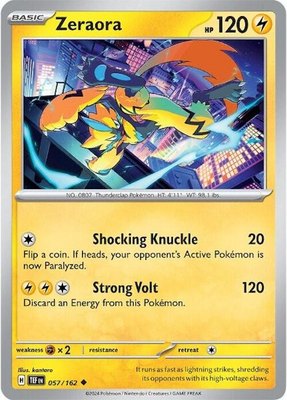 Zeraora, Temporal Forces