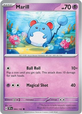 Marill, Temporal Forces