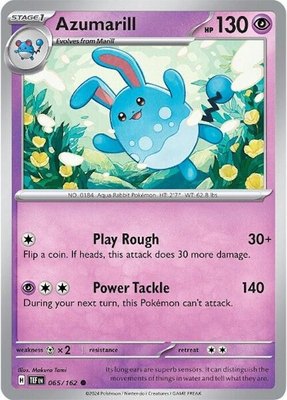 Azumarill, Temporal Forces
