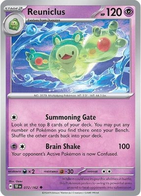 Reuniclus, Temporal Forces