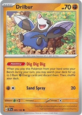 Drilbur, Temporal Forces