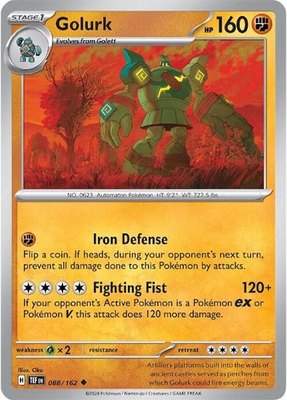 Golurk, Temporal Forces