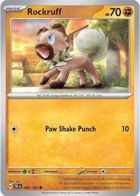 Rockruff, Temporal Forces