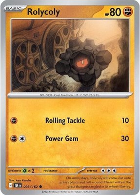 Rolycoly, Temporal Forces