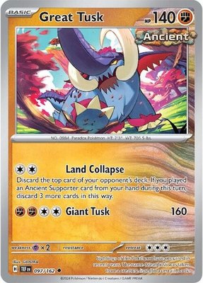 Great Tusk, Temporal Forces