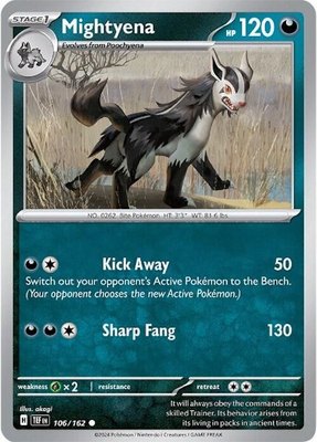Mightyena, Temporal Forces