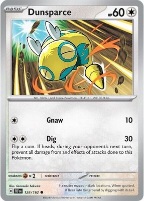 Dunsparce, Temporal Forces