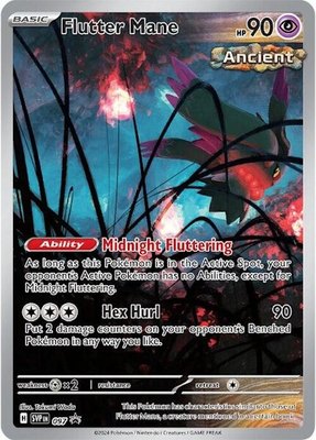 Flutter Mane, Scarlet & Violet Promo Cards