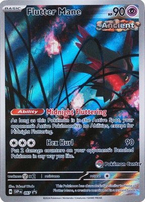 Flutter Mane (Pokemon Center), Scarlet & Violet Promo Cards