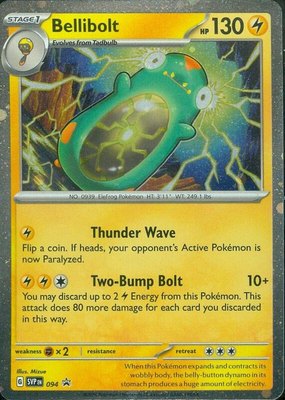 Bellibolt, Scarlet & Violet Promo Cards