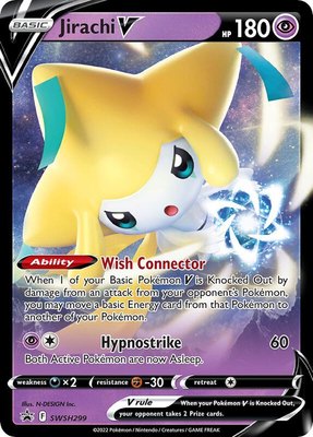 Jirachi V, Sword & Shield Promo Cards