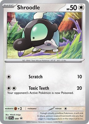 Shroodle, Scarlet & Violet Promo Cards