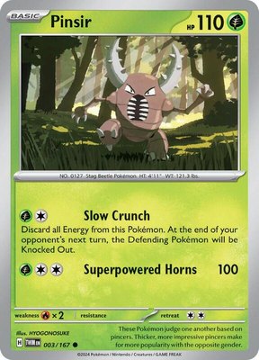 Pinsir, Twilight Masquerade