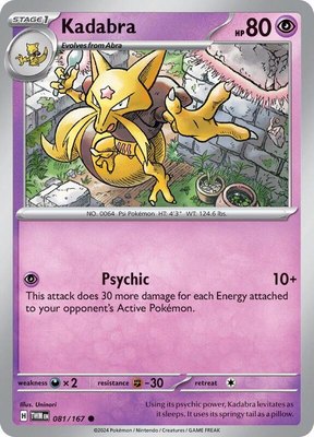 Kadabra, Twilight Masquerade