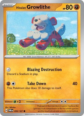 Hisuian Growlithe, Twilight Masquerade