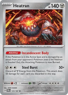 Heatran, Twilight Masquerade