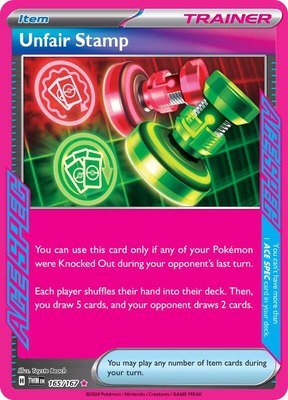 Unfair Stamp, Twilight Masquerade