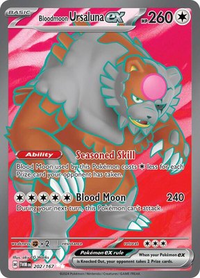 Bloodmoon Ursaluna ex, Twilight Masquerade