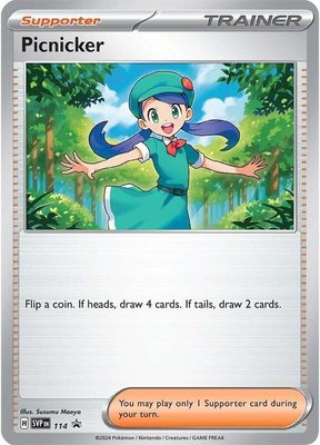Picnicker, Scarlet & Violet Promo Cards