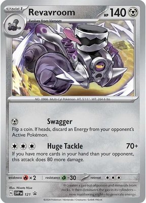 Revavroom, Scarlet & Violet Promo Cards