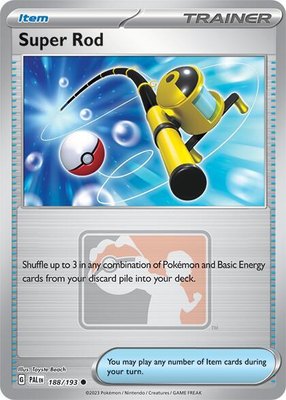 Super Rod, League & Championship Cards