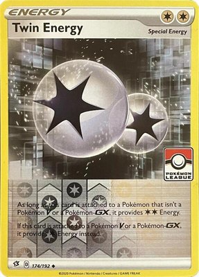 Twin Energy, League & Championship Cards