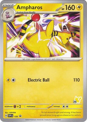 Ampharos - Pikachu 28, Battle Academy 2024