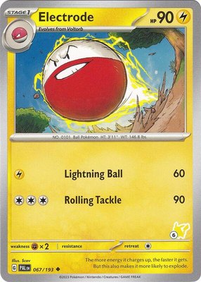 Electrode - Pikachu 6, Battle Academy 2024