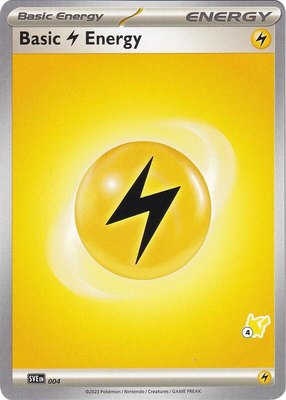 Basic Lightning Energy - Pikachu 4, Battle Academy 2024