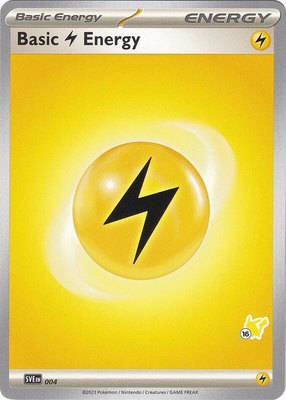 Basic Lightning Energy - Pikachu 16, Battle Academy 2024