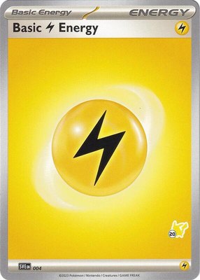 Basic Lightning Energy - Pikachu 20, Battle Academy 2024