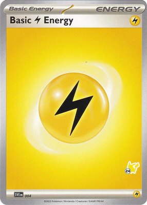 Basic Lightning Energy - Pikachu 24, Battle Academy 2024