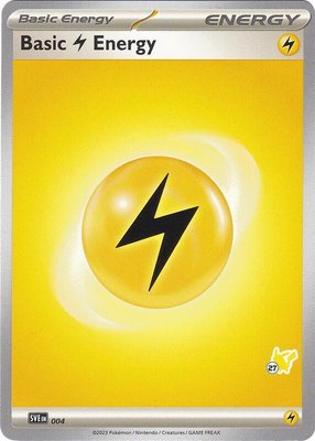 Basic Lightning Energy - Pikachu 27, Battle Academy 2024
