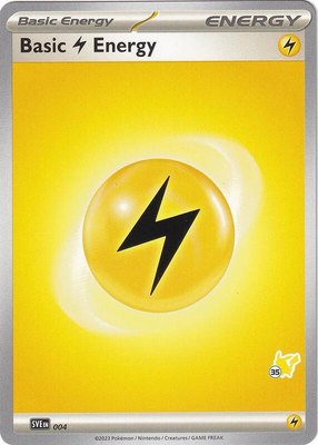 Basic Lightning Energy - Pikachu 35, Battle Academy 2024