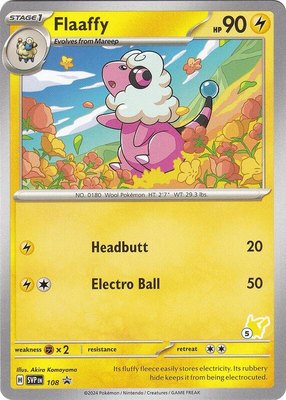Flaaffy - Pikachu 5, Battle Academy 2024