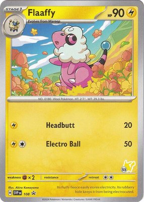 Flaaffy - Pikachu 53, Battle Academy 2024