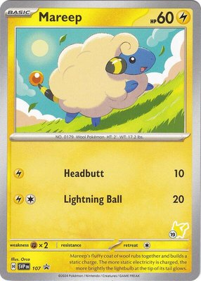 Mareep - Pikachu 19, Battle Academy 2024