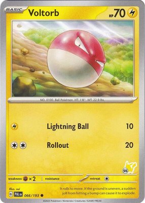 Voltorb - Pikachu 55, Battle Academy 2024
