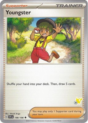 Youngster - Pikachu 21, Battle Academy 2024